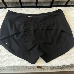 Lululemon Speed Up Short 4” - Black